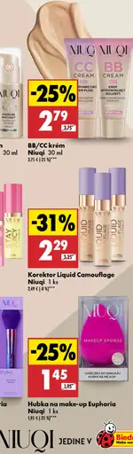 BB/CC krém Niuqi