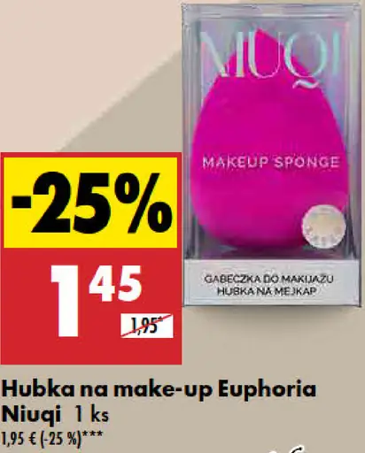Niuqi hubka na make-up Euphoria