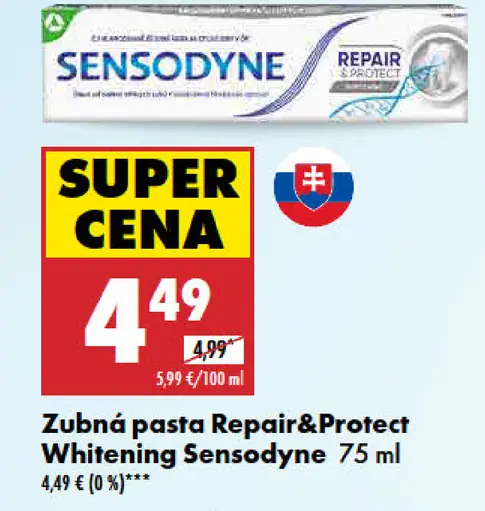 Sensodyne Zubná pasta Repair&Protect Whitening