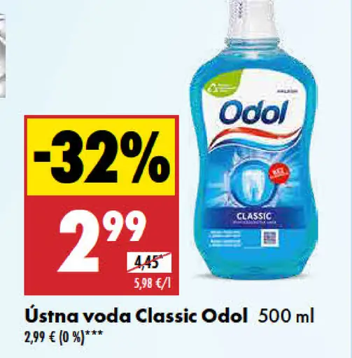 Odol Ústna voda Classic