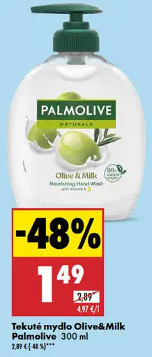 Palmolive Naturals Milk & Olive Tekuté mydlo