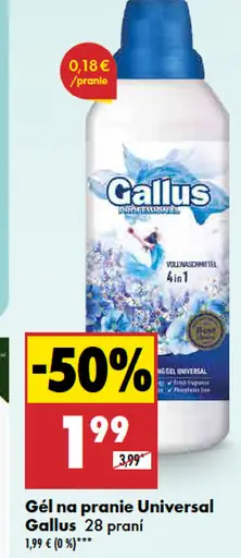 Gallus Univerzálny gél na pranie 4in1