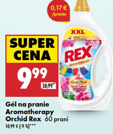 Rex Aromatherapy Orchid gél na pranie