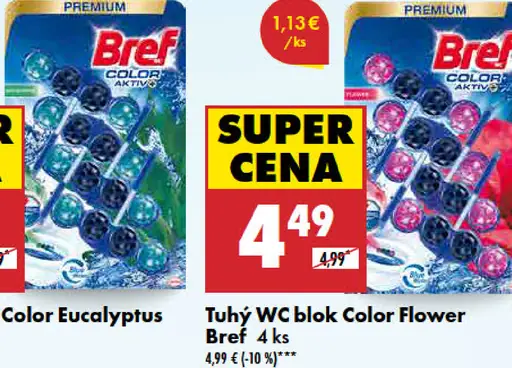 Bref WC blok Color Eucalyptus