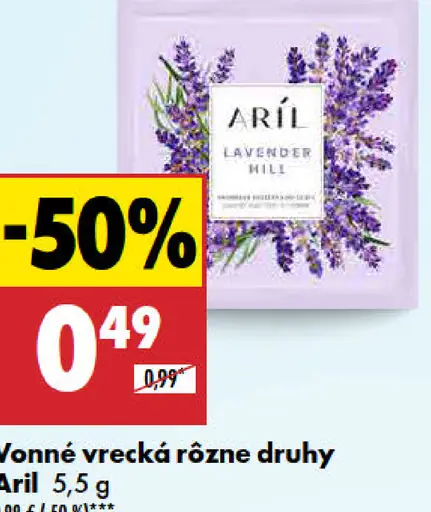 Aril Vonné vrecká