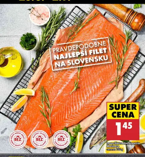 Marinero Losos filet rodinná porcia