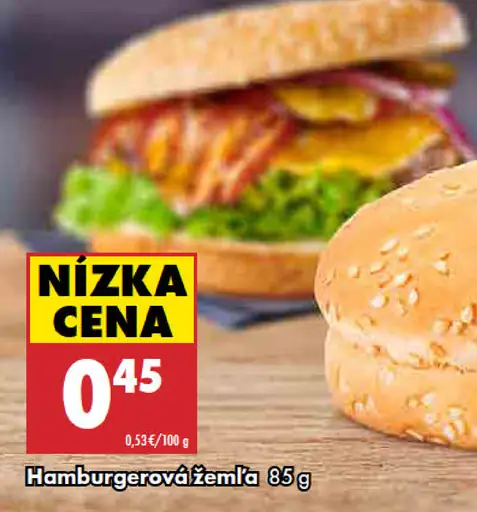 Hamburgerová brioška