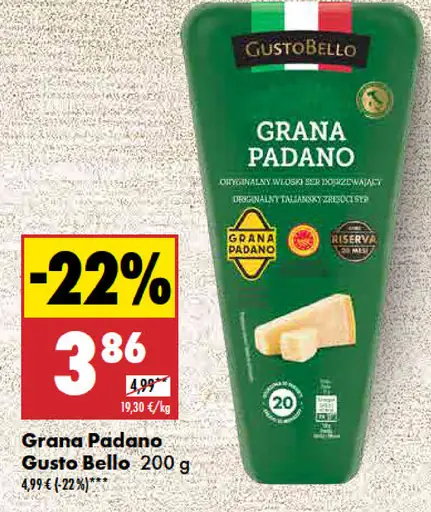 Gusto Bello Grana Padano