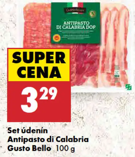 Gusto Bello Set údenín Antipasto di Calabria