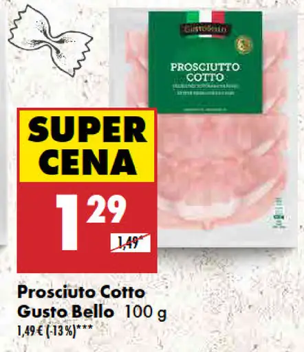 Gusto Bello Prosciutto Cotto