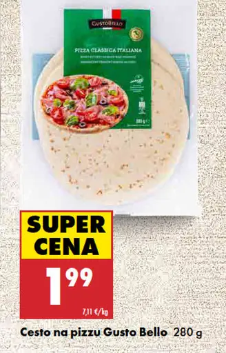 Gusto Bello Cesto na pizzu