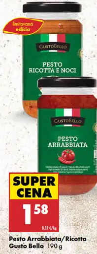 Gusto Bello Pesto Arrabbiata/Ricotta