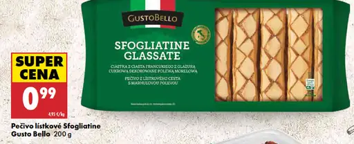 Gusto Bello Pečivo lístkové Sfogliatine