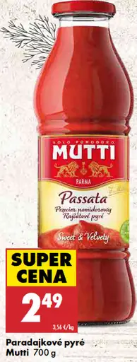 Mutti Paradajkové pyré