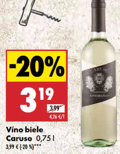 Vino biele Caruso