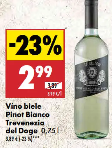 Vino biele Pinot Bianco Trevenezia del Doge