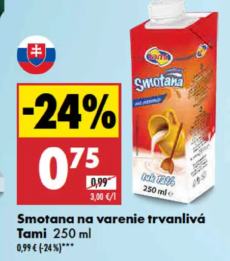 Tami Smotana na varenie trvanlivá