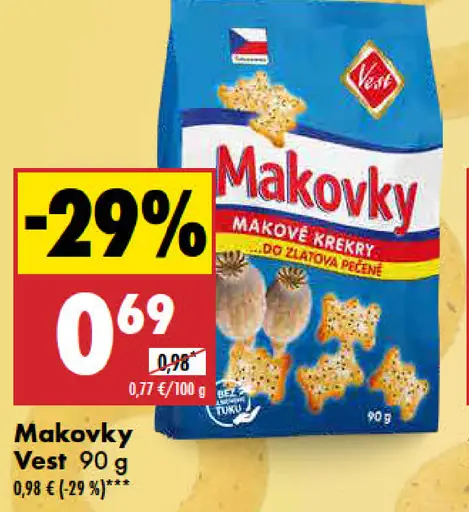 Vest Makovky