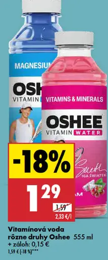 Oshee vitaminová voda