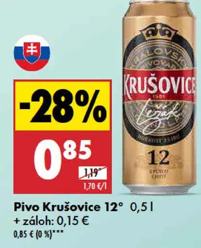 Krušovice 12°