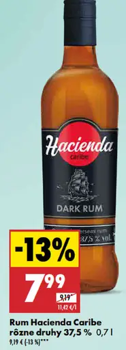 Rum Hacienda Caribe