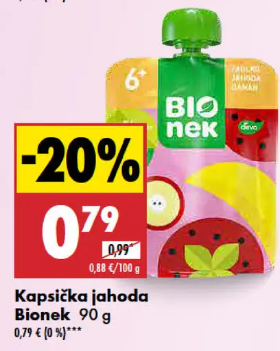 Kapsička jahoda Bionek