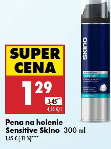 Skino Pena na holenie Sensitive