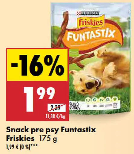 Friskies Funtastix snack pre psy