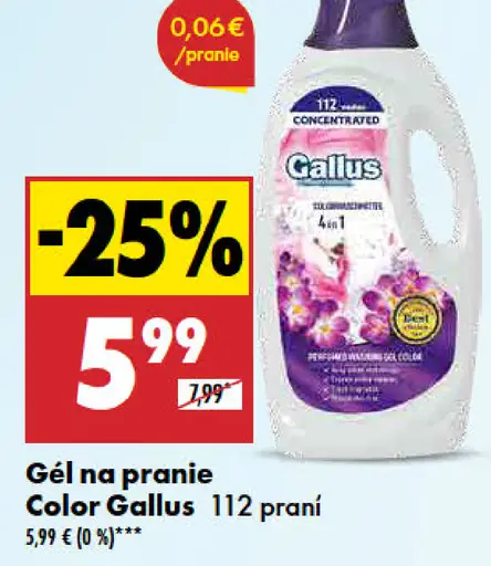 Gallus gél na pranie