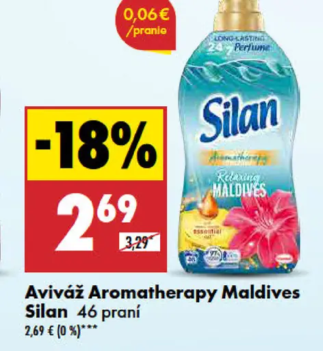 Silan aviváž Aromatherapy Maldives