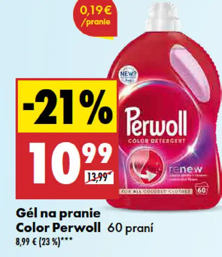 Perwoll Color gél na pranie