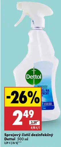 Dettol Sprejový čistič dezinfekčný