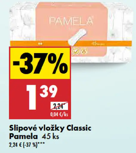 Pamela Slipové vložky Classic