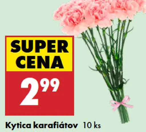 Kytica karafiátov prémiová