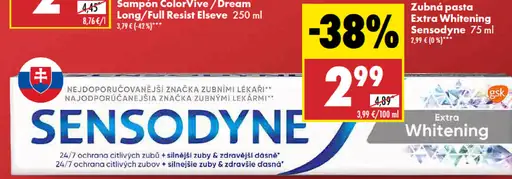Sensodyne Extra Whitening