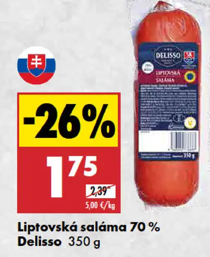 Delisso Liptovská saláma