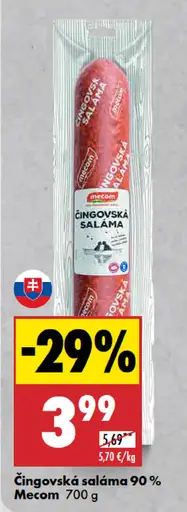Mecom Čingovská saláma 90%
