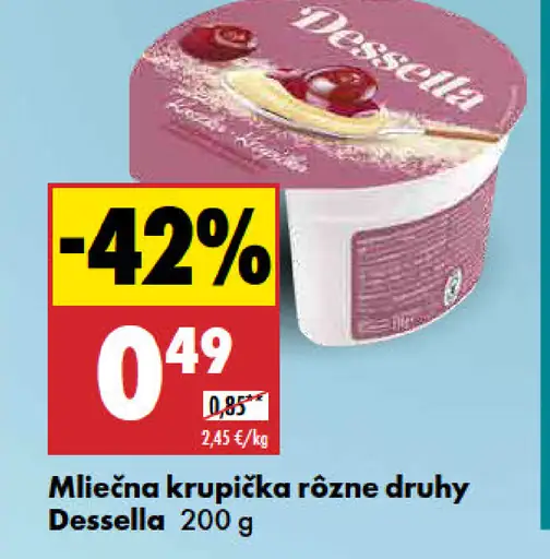 Dessella Mliečna krupička