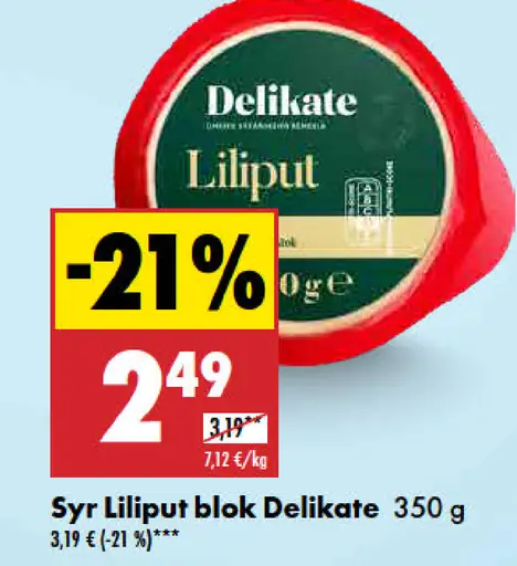 Syr Liliput blok