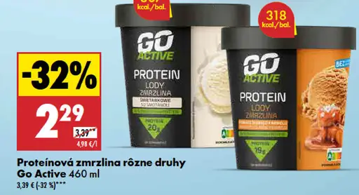 Go Active Proteínová zmrzlina