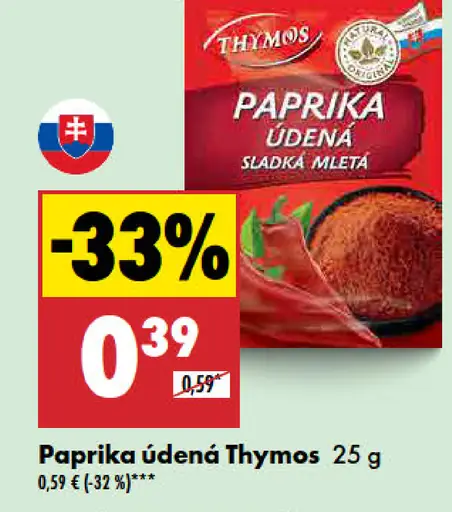 Thymos Paprika údená