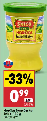 Snico Horčica francúzska