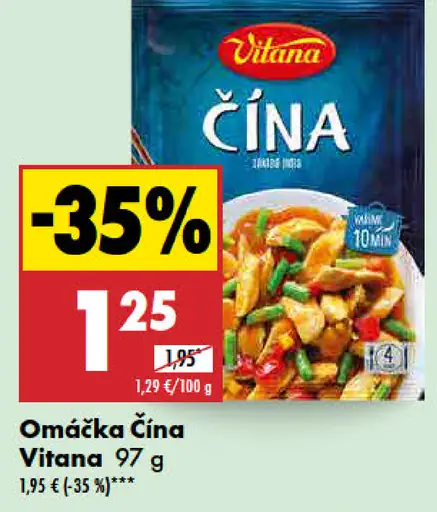 Vitana Omáčka Čína