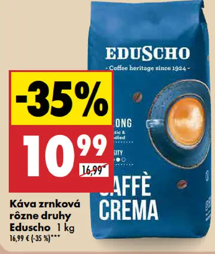Eduscho Káva zrnková