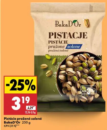BakaD'Or Pistácie pražené solené