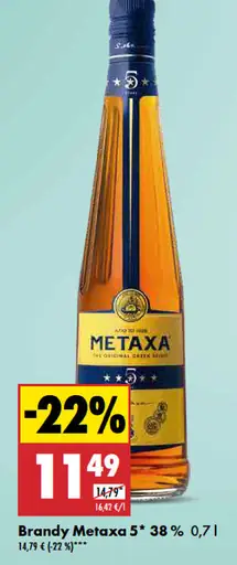 Metaxa brandy