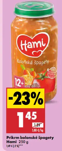Hami Bolonské špagety