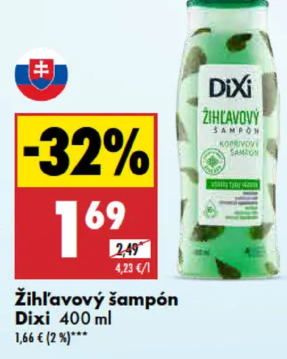 Dixi Žihľavový šampón