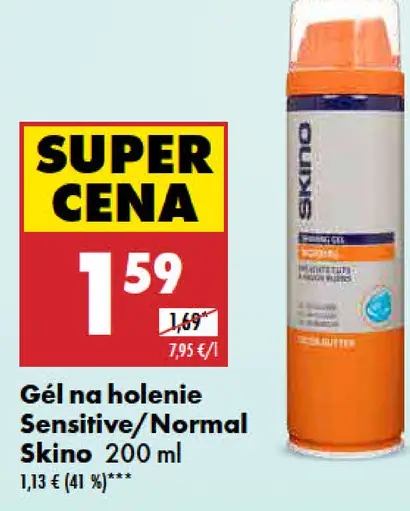 Skino Gél na holenie Sensitive/Normal
