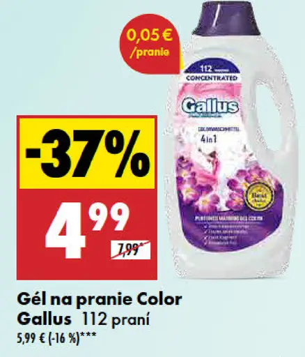 Gallus gél na pranie Color